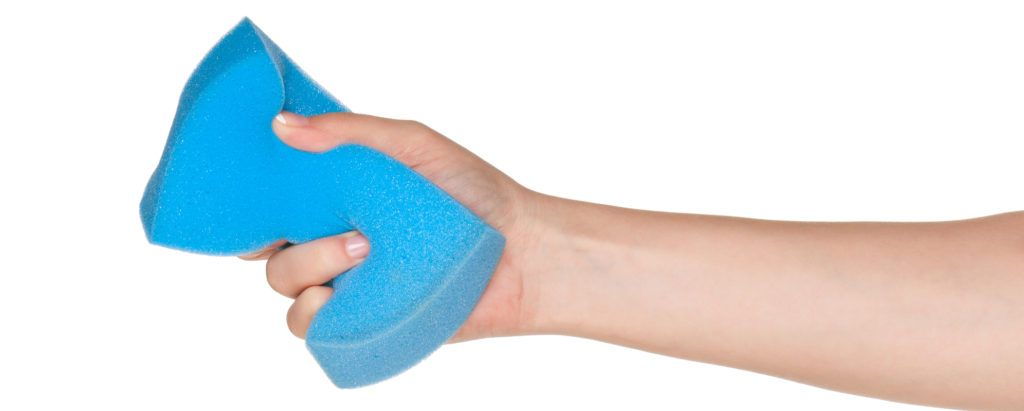 How Do You Wring Out Your Sponge?